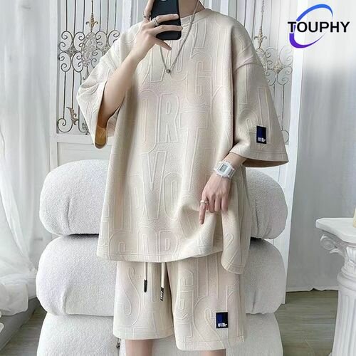 TOUPHY Sports Short Sleeve T-Shirt & Shorts Set - 2 Piece -