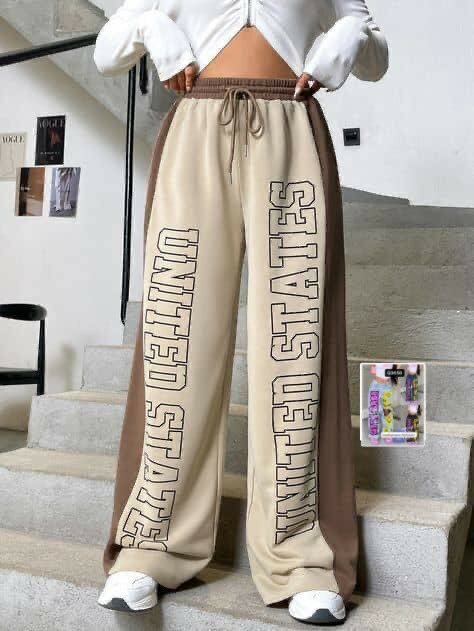 Pantalon gros bas en coton