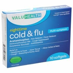 Cold & Flu Soft gel Capsule