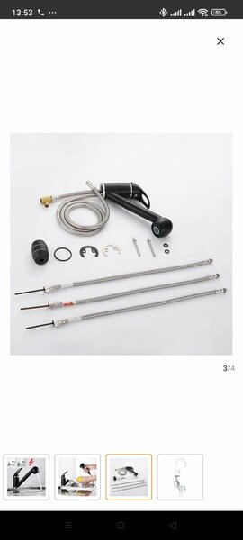 Mitigeur de Cuisine à Levier (Cuisine raccord basse pression