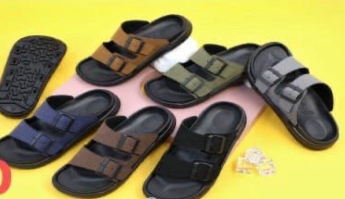 Sandales confort à boucles