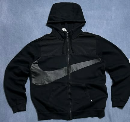 Nike Hybrid Big swoosh hoodie size: M