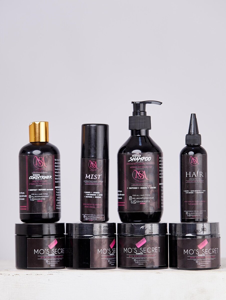 MOs secret hair growth set of 5