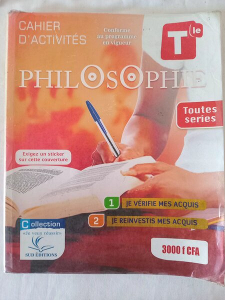 Cahier d'Activités Philosophie