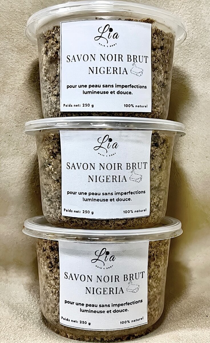 Savon Noir Brut Nigeria 250g
