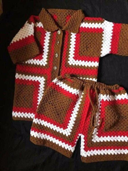 Ensemble Bébé Tricoté