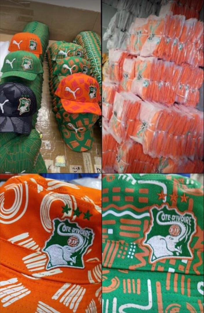 Casquettes Côté d'Ivoire