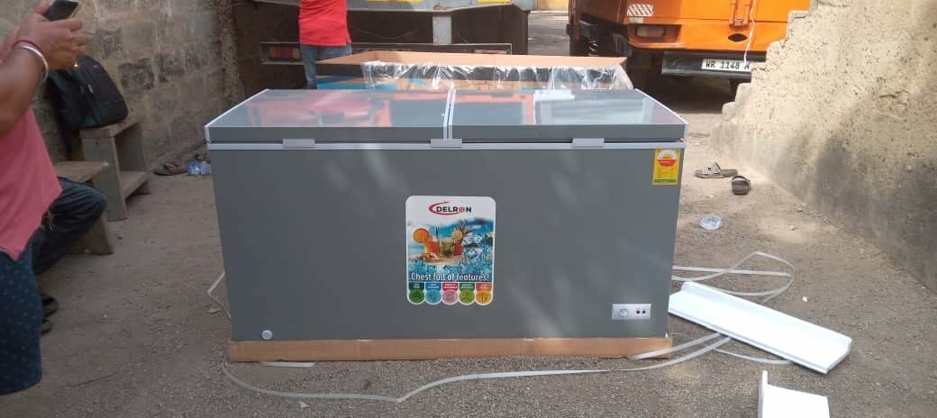 New arrivals Delron   435lts double door Chest  freezer