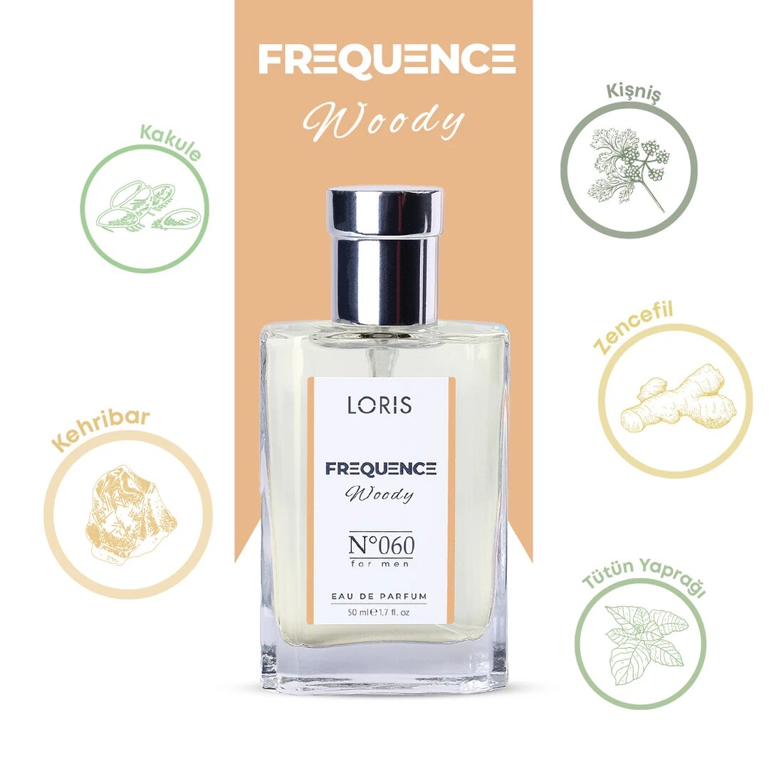 Loris woody body perfume for Men