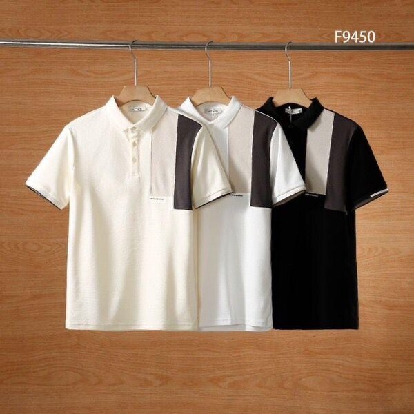 Polo homme bicolore élégant