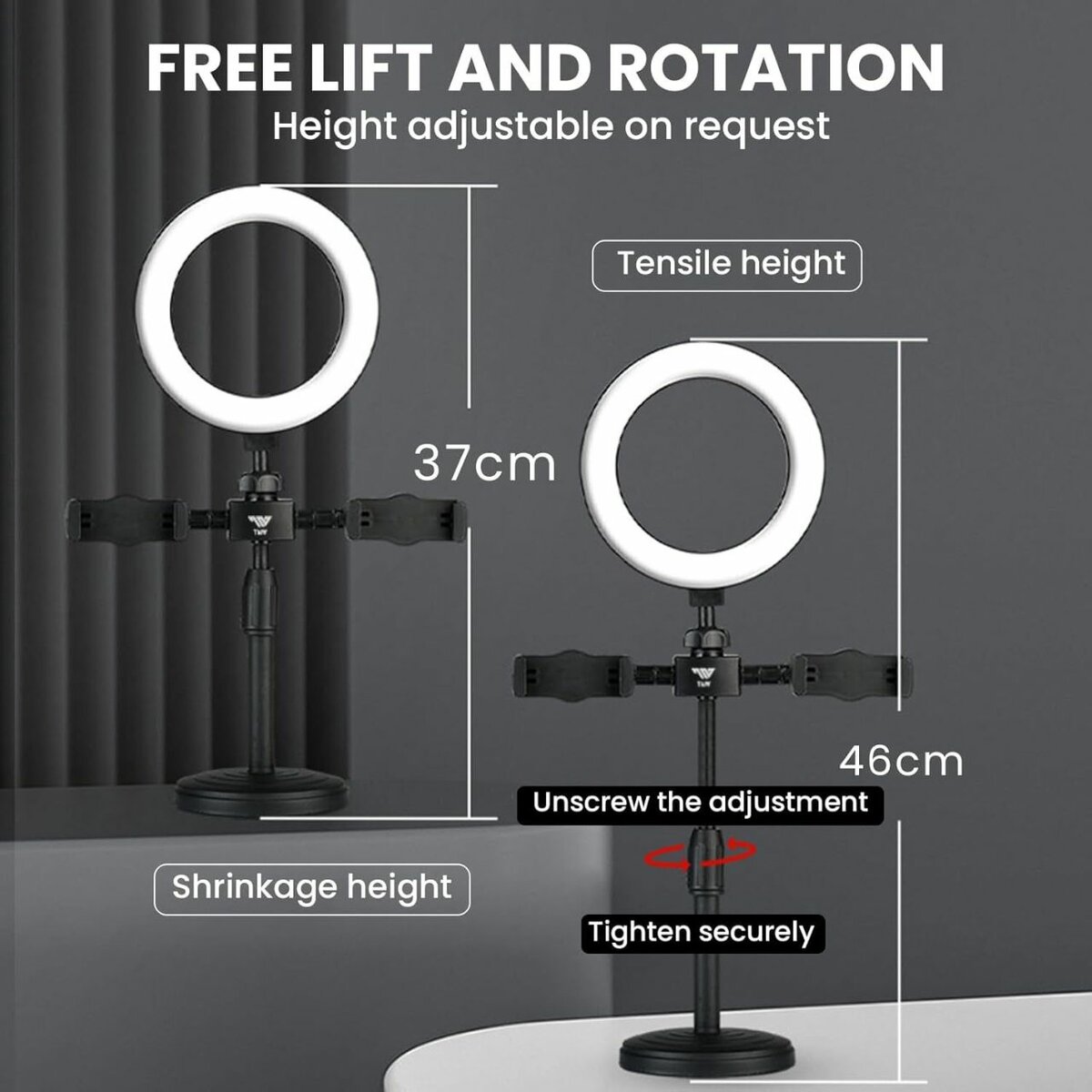 LED à support double telephone