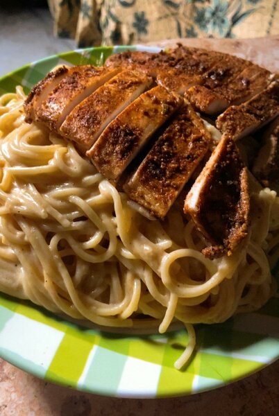 Spaghetti Crémeux Poulet