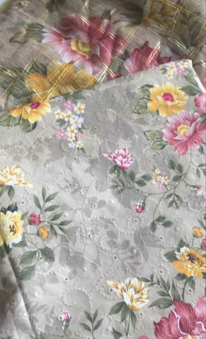 Swiss chicken kari suit 3pc