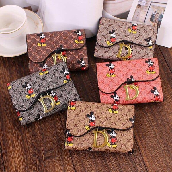 Rabbit Print Small Wallet