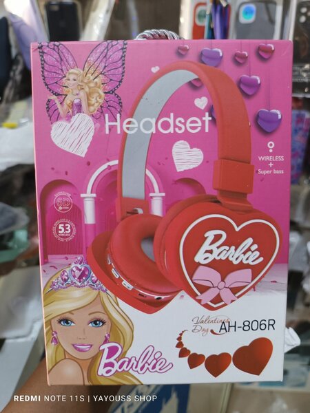 Casque bluetooth barbie princesse