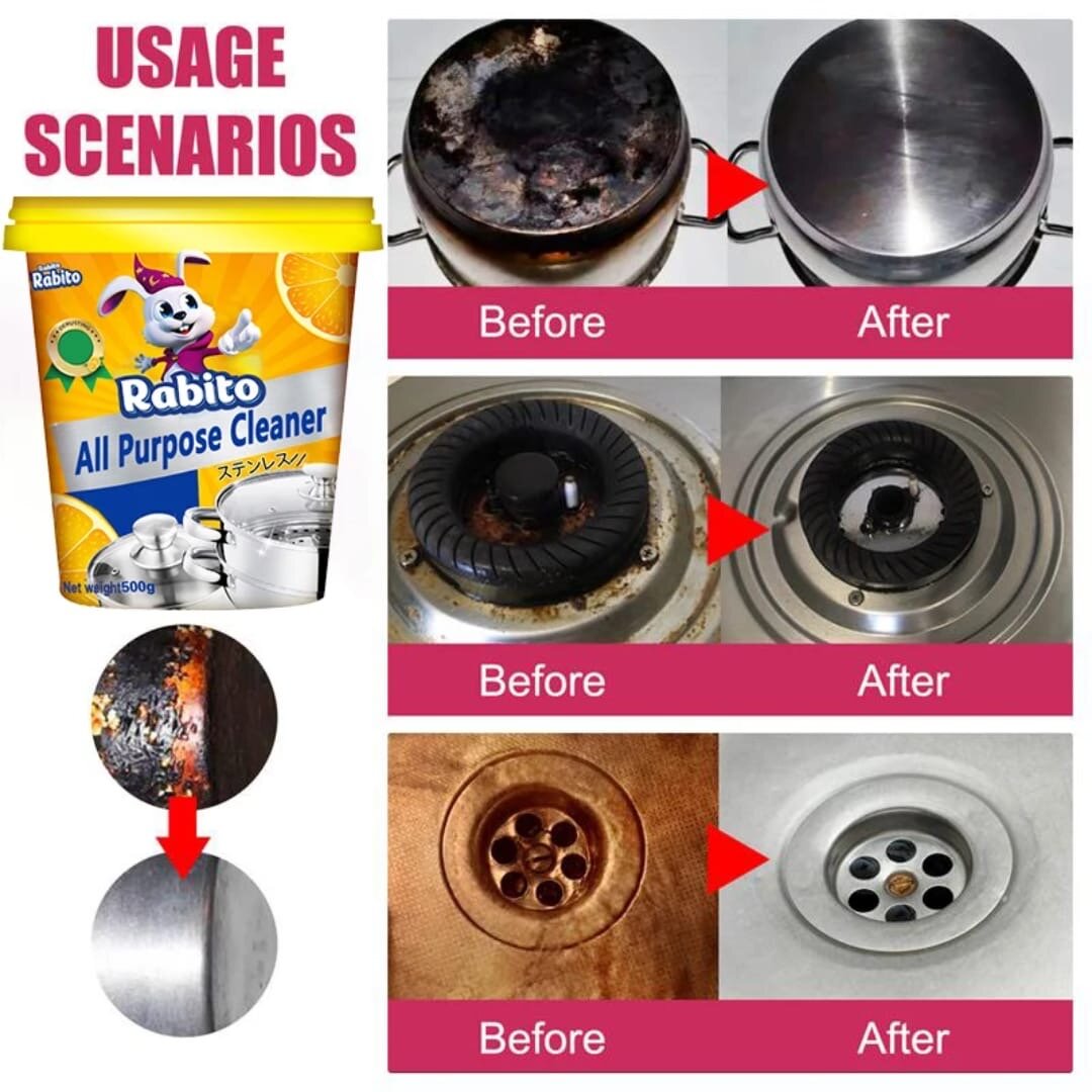 Crème Nettoyante Polyvalente Rabito