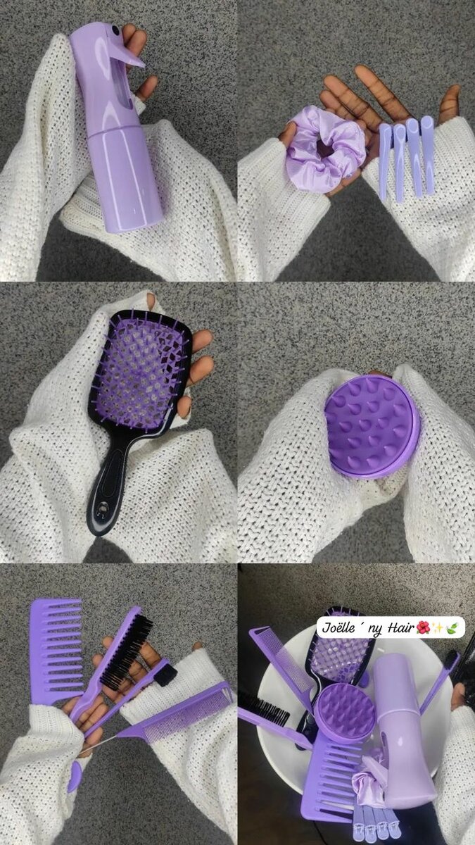 Kit complet coiffure coloré