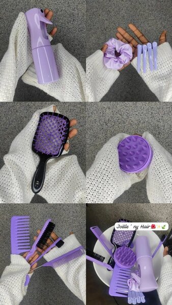 Kit complet coiffure coloré