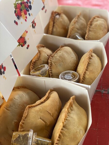 Délicieuse empanadas attisâmes