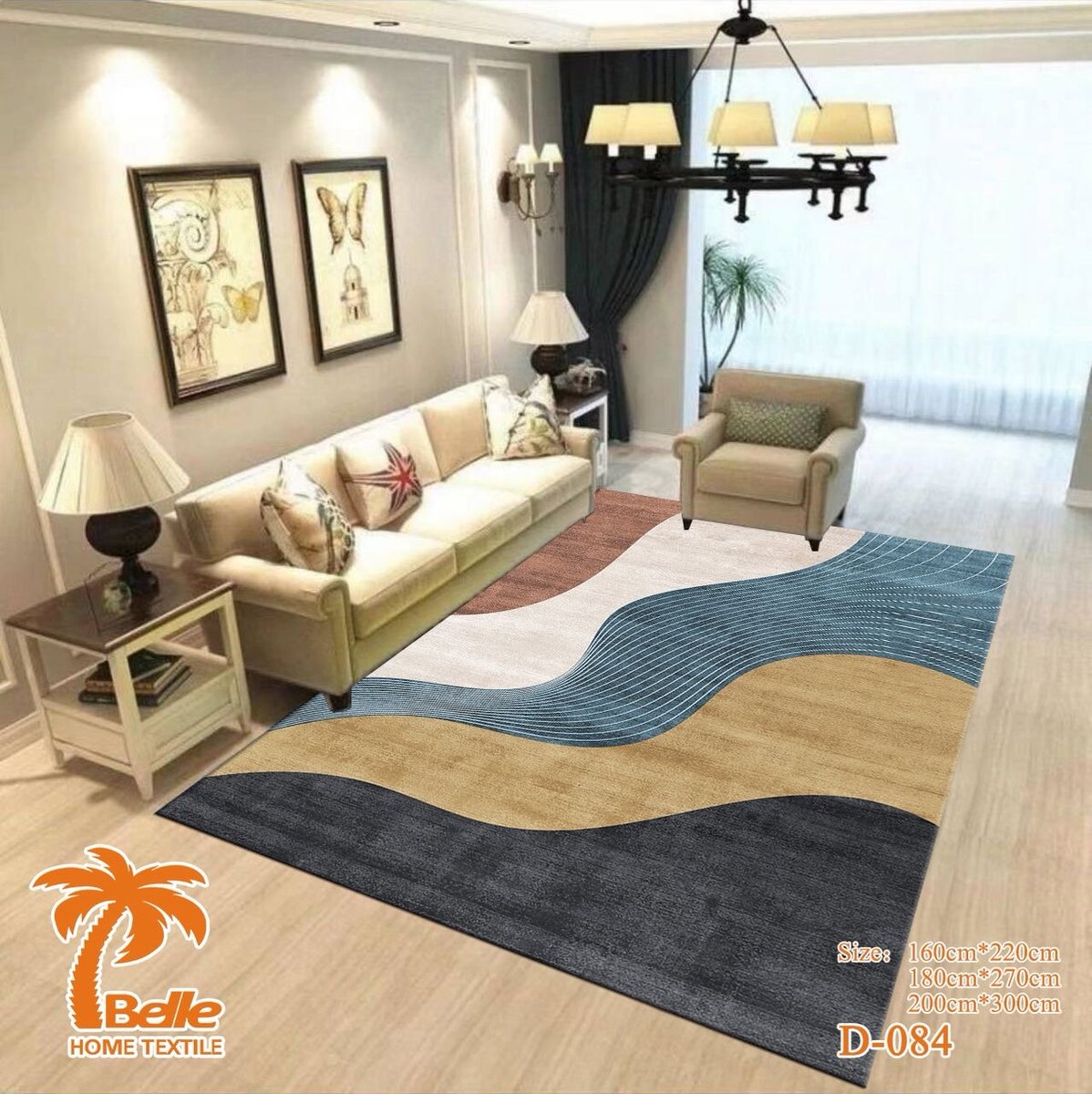 Tapis Moderne Belle Home