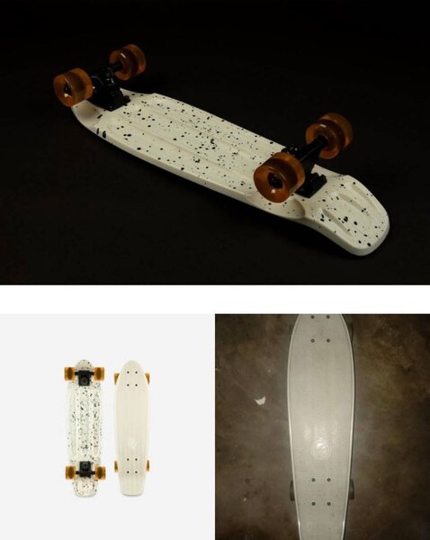 Longboard en plastique robuste
