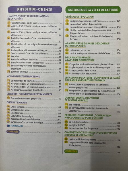 Annale pour le BAC Système FR