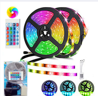 16 colors RGB LED Strip Light With Remote Control 12v 3528 Color Changing