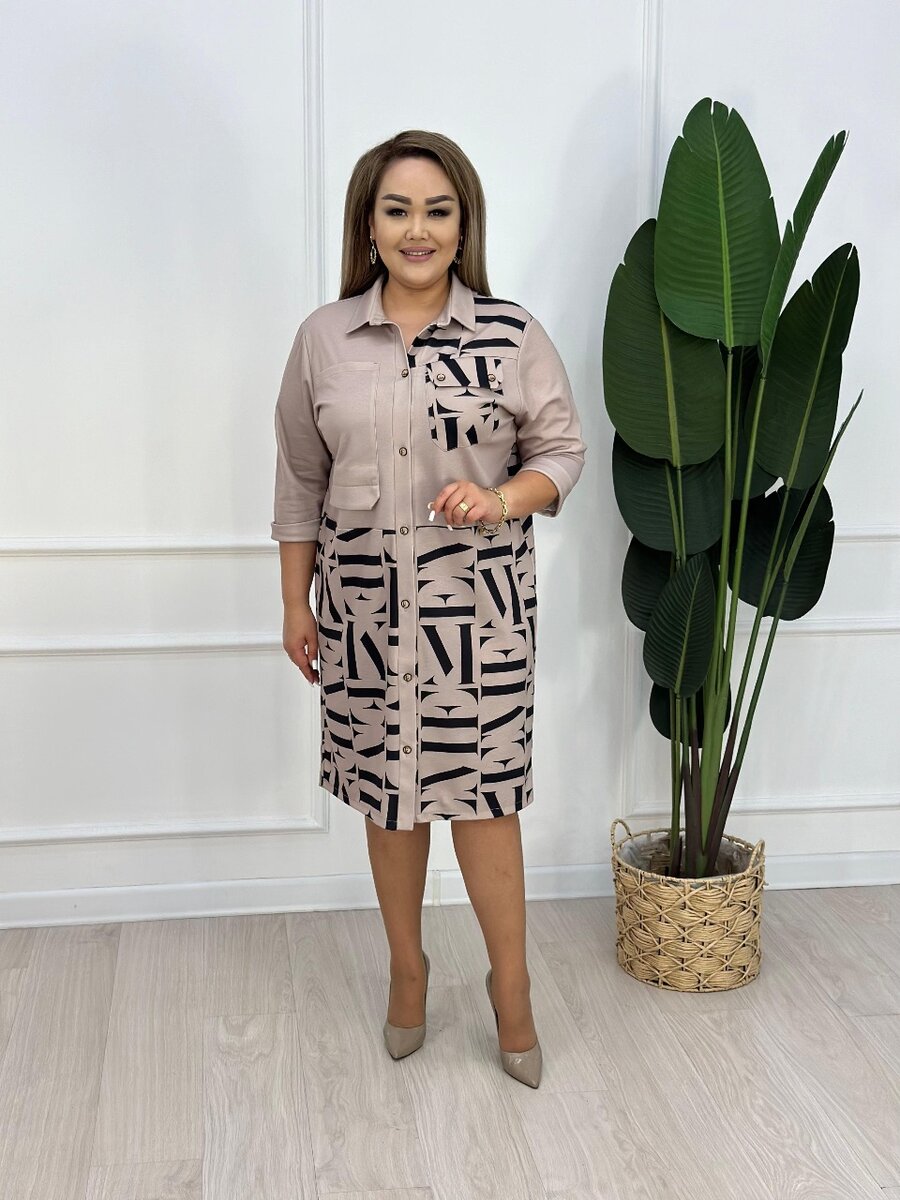 Платья женское три кармана (оптом)