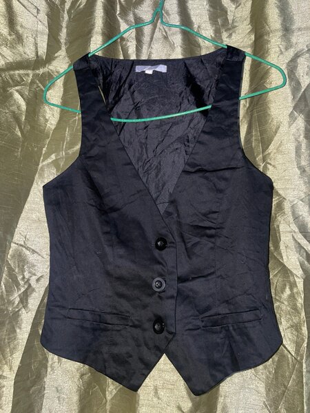 Gilet élégant noir femme