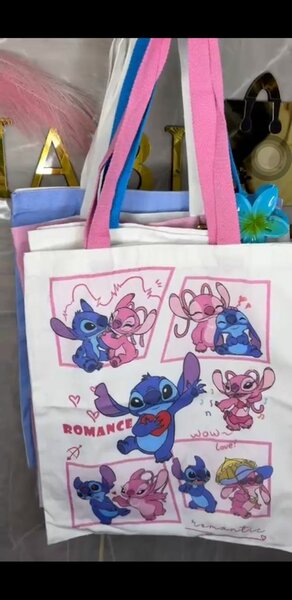 Sac cabas dessin animé mignon