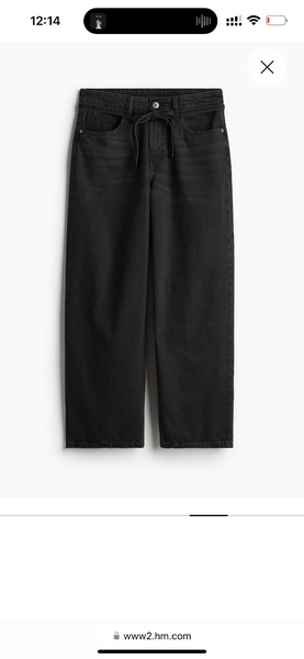 Джинсы Багги от H&M