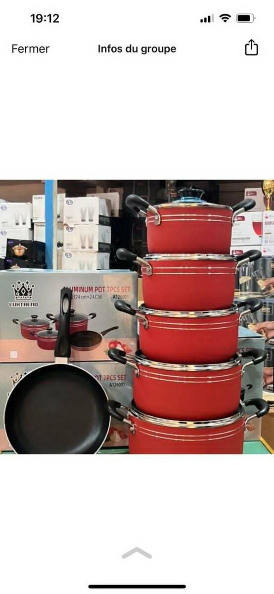 5casseroles anti adhésive poêl