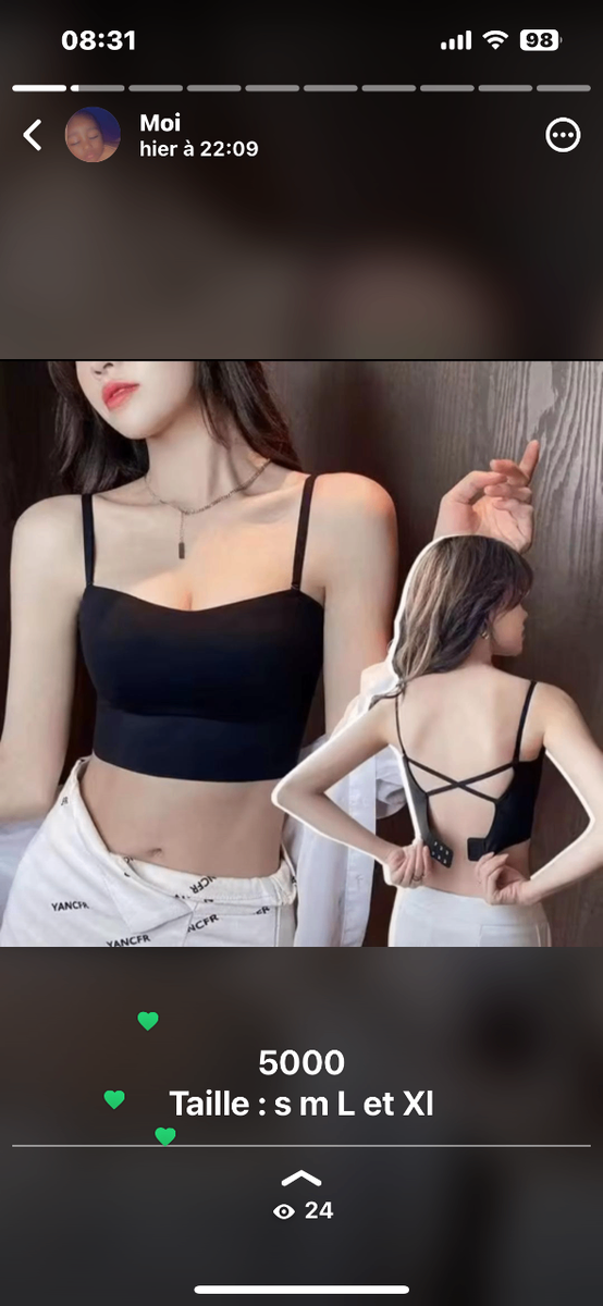 Soutien-gorge adhésif invisible