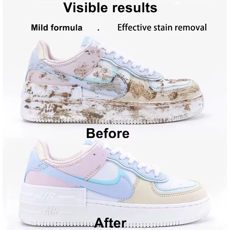 Mousse lavante de chaussure