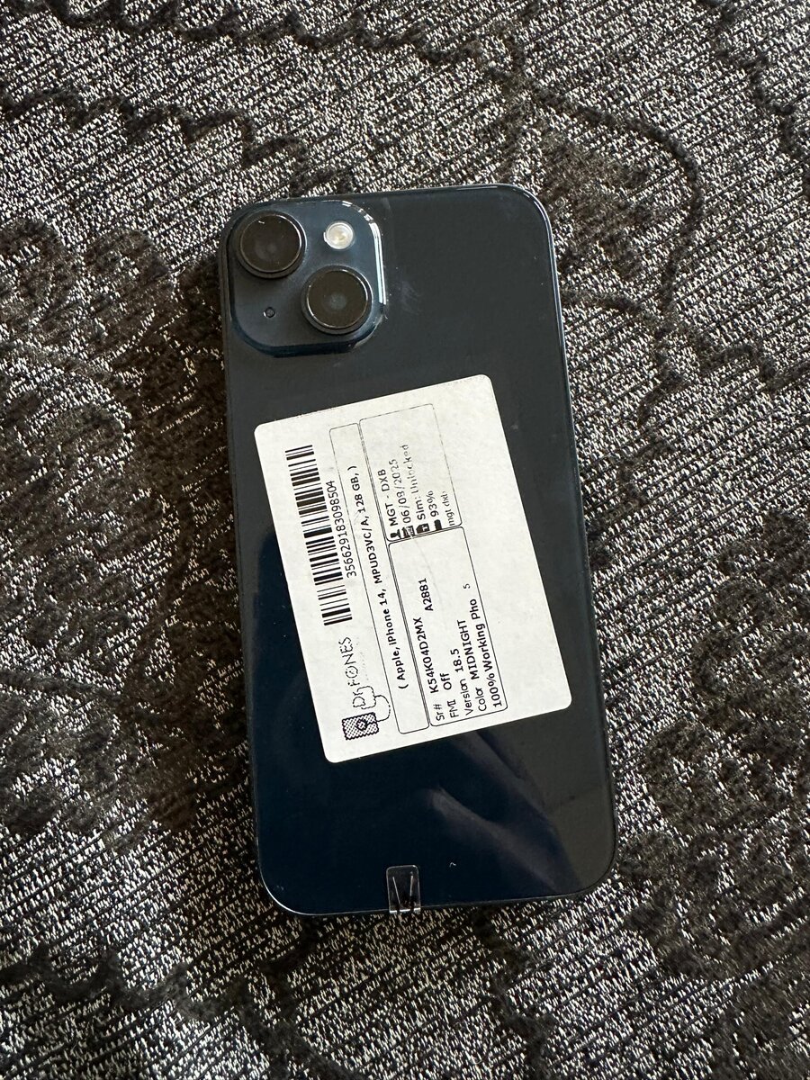 Iphone 14 simple 128giga