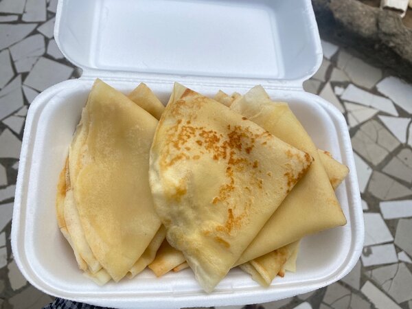 Crêpe yaourt moelleux