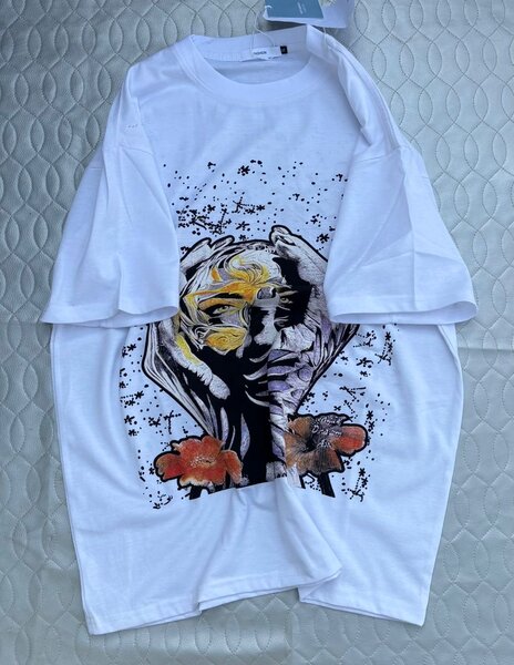 T-shirt homme rétro art