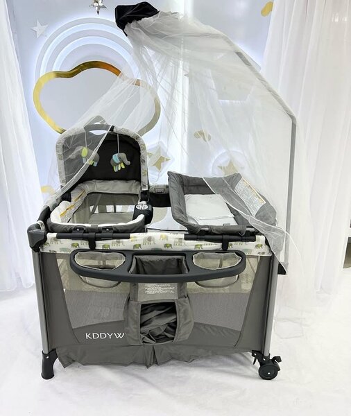 Luxe Berceau pour Bébé avec Moustiquaire