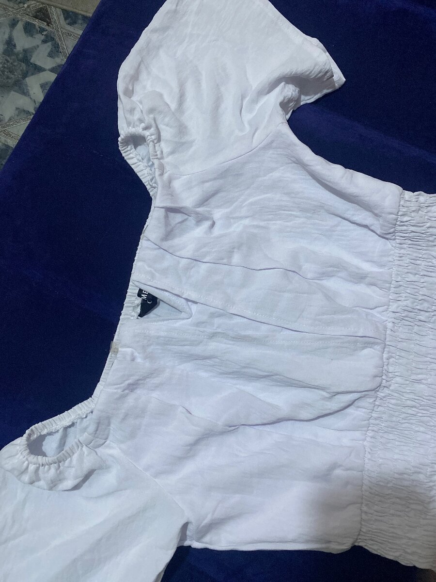 Combinaison blanche élégante