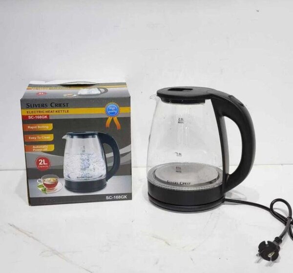 Bouilloire électrique 2L verre