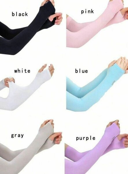 Manchettes Anti-UV en Coton