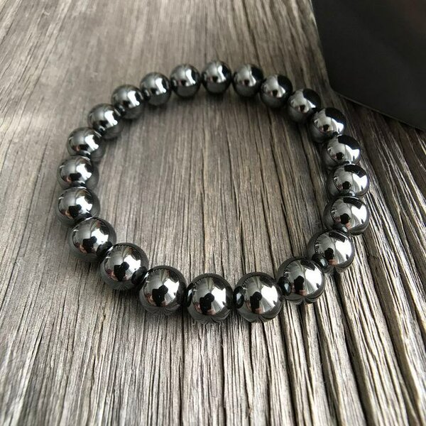 Bracelet en hématite