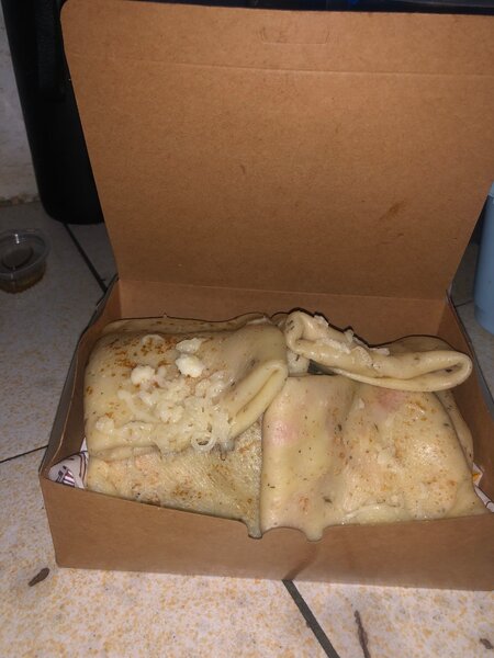 Crêpes jambon et fromage