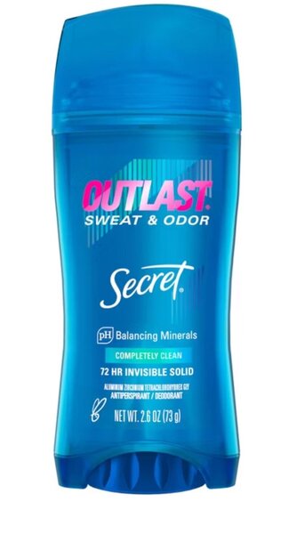 Déodorant Secret Outlast homme