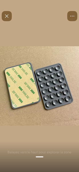 Deco ventouse pour telephone