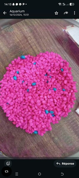 Graviers Colorés d'Aquarium
