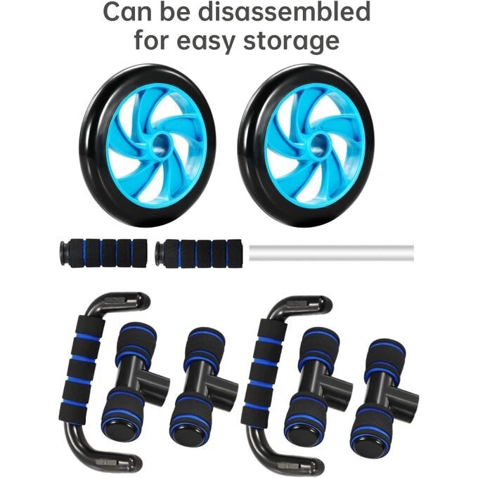 Kit Complet pour Fitness Exercices Musculation 5 en 1