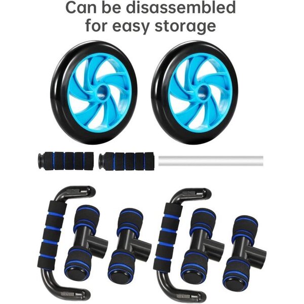 Kit Complet pour Fitness Exercices Musculation 5 en 1