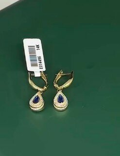 Серьги Loretta Oro: 4,46г