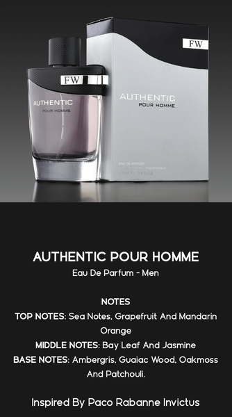 Authentic Pour Homme Parfum
